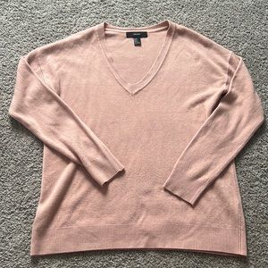 Forever 21 Medium Rose Pink v neck sweater